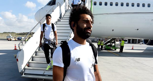 Liverpool, Süper Kupa mücadelesi için İstanbul'da